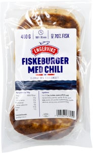 Engerviks Fiskeburger med chili 70%