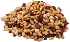 Interkolonial Kontormiks med Rosiner og Usaltede Nøtter Nederland