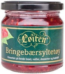 Løiten Bringebærsyltetøy