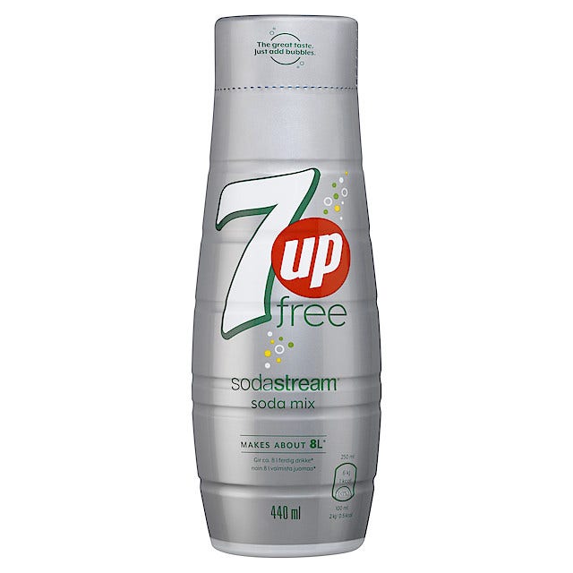 Sodastream 7up Free Sitron Konsentrat