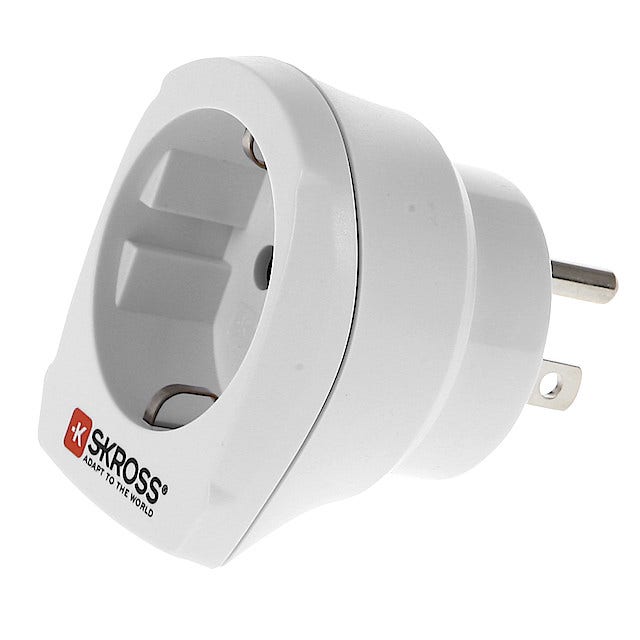 Skross Reiseadapter Europa til USA