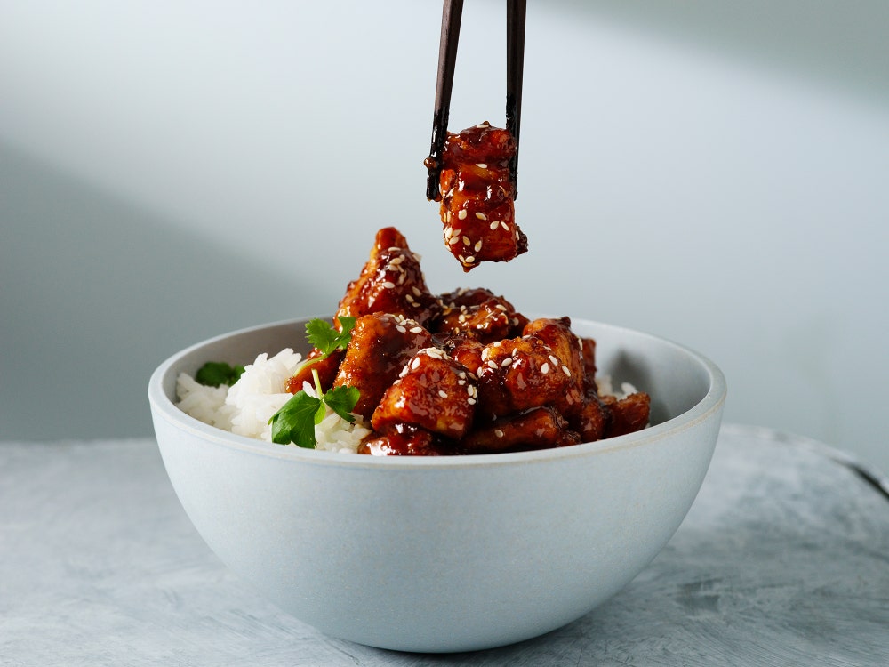 Rask orange chicken