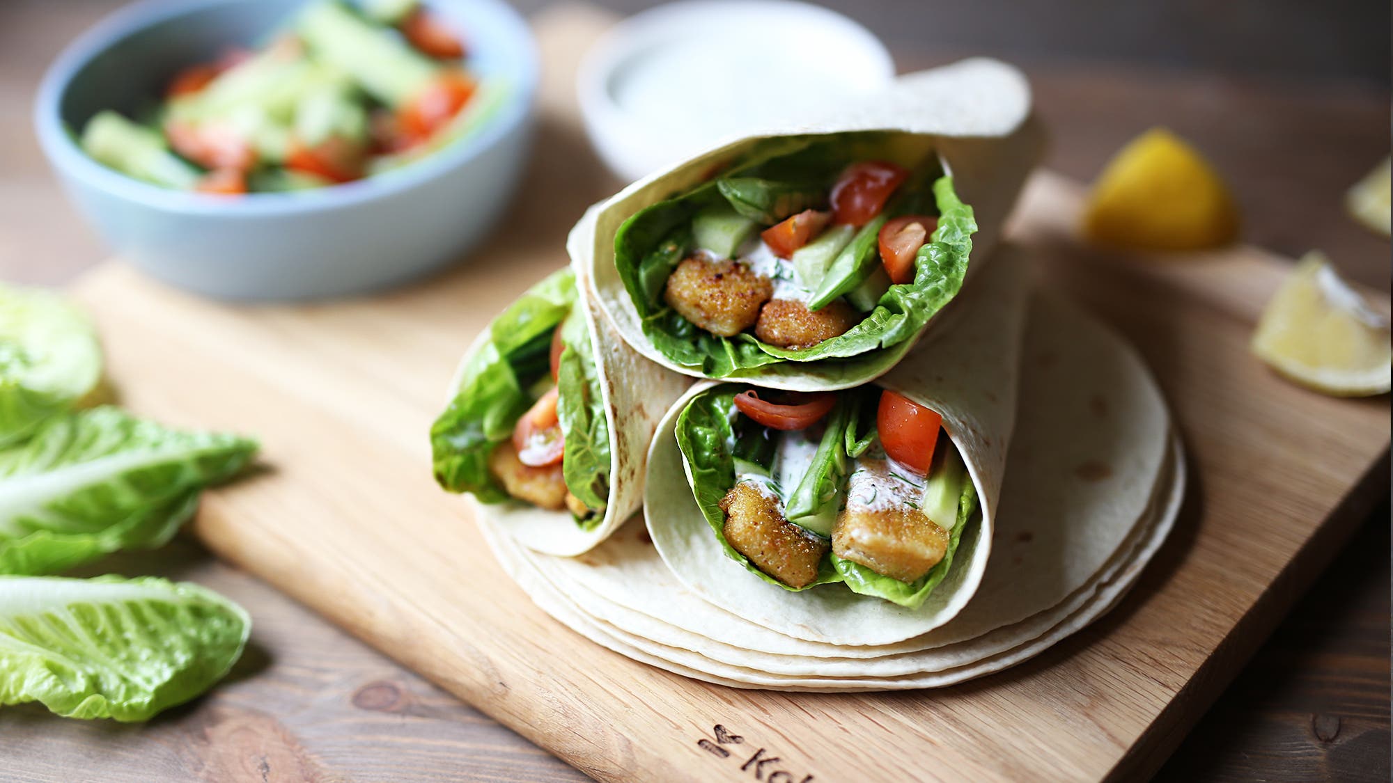 Fiskepinner i lompe - for barnehager