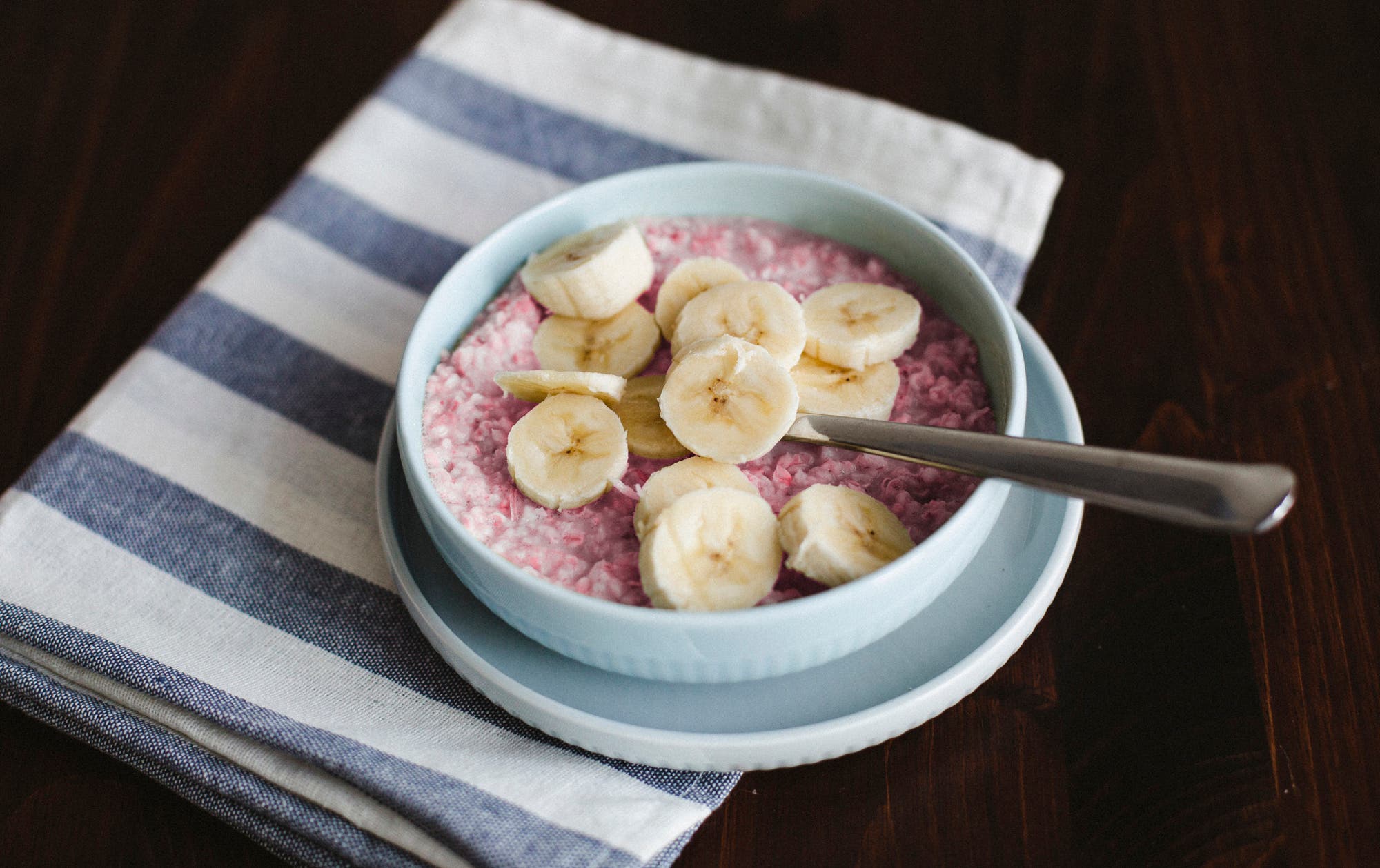 Rosa havregrøt - for barnehager