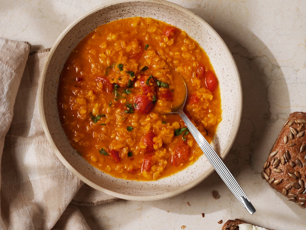 Krydret linsesuppe