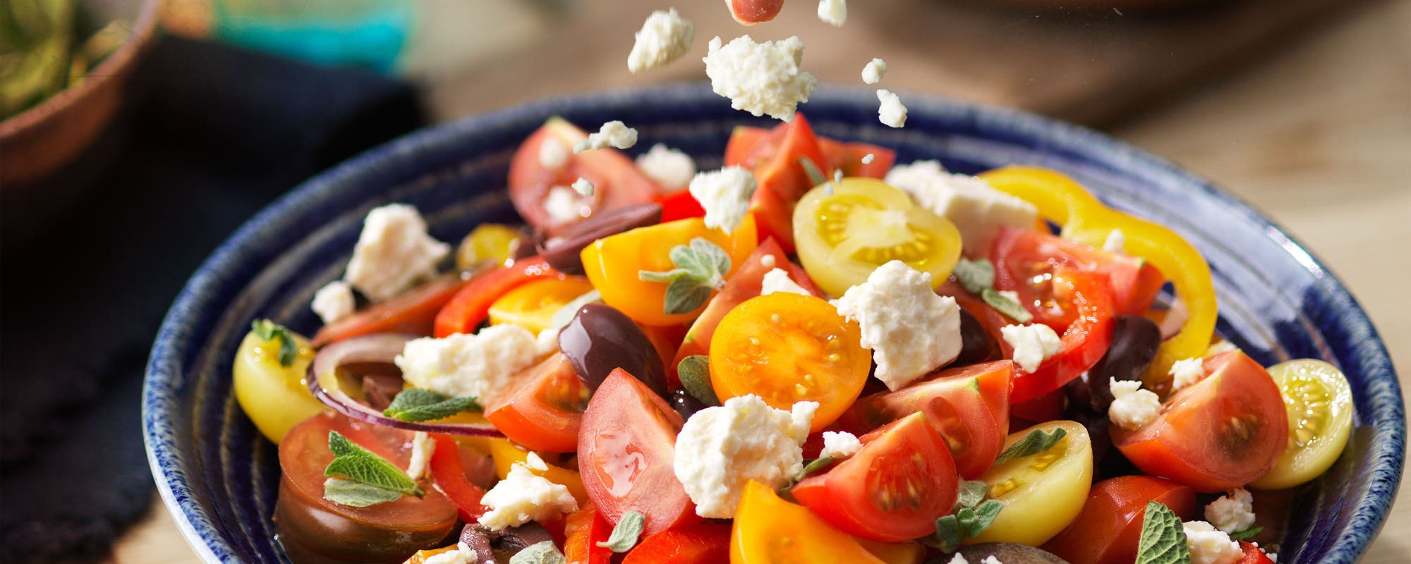 Gresk tomat- og Apetina-salat