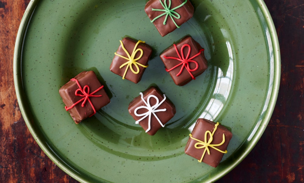 Mandel-karamell-gaver